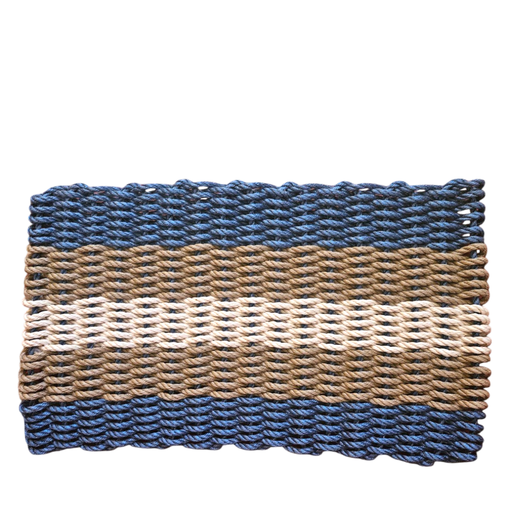 2026-3 - Handcrafted Woven Maine Rope Door Mat