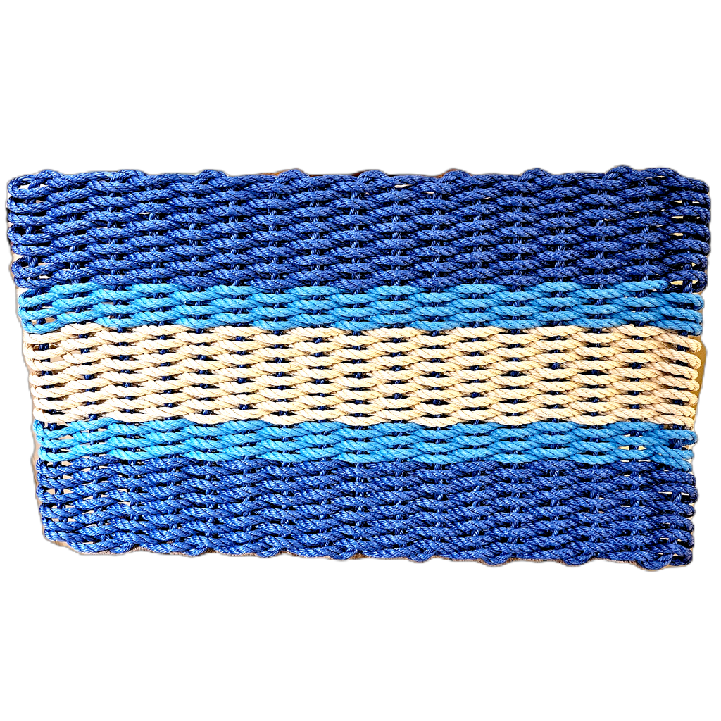 264 - Handcrafted Woven Maine Rope Door Mat