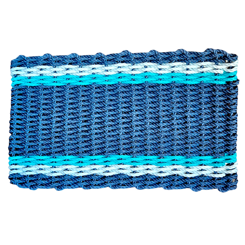 265 - Handcrafted Woven Maine Rope Door Mat