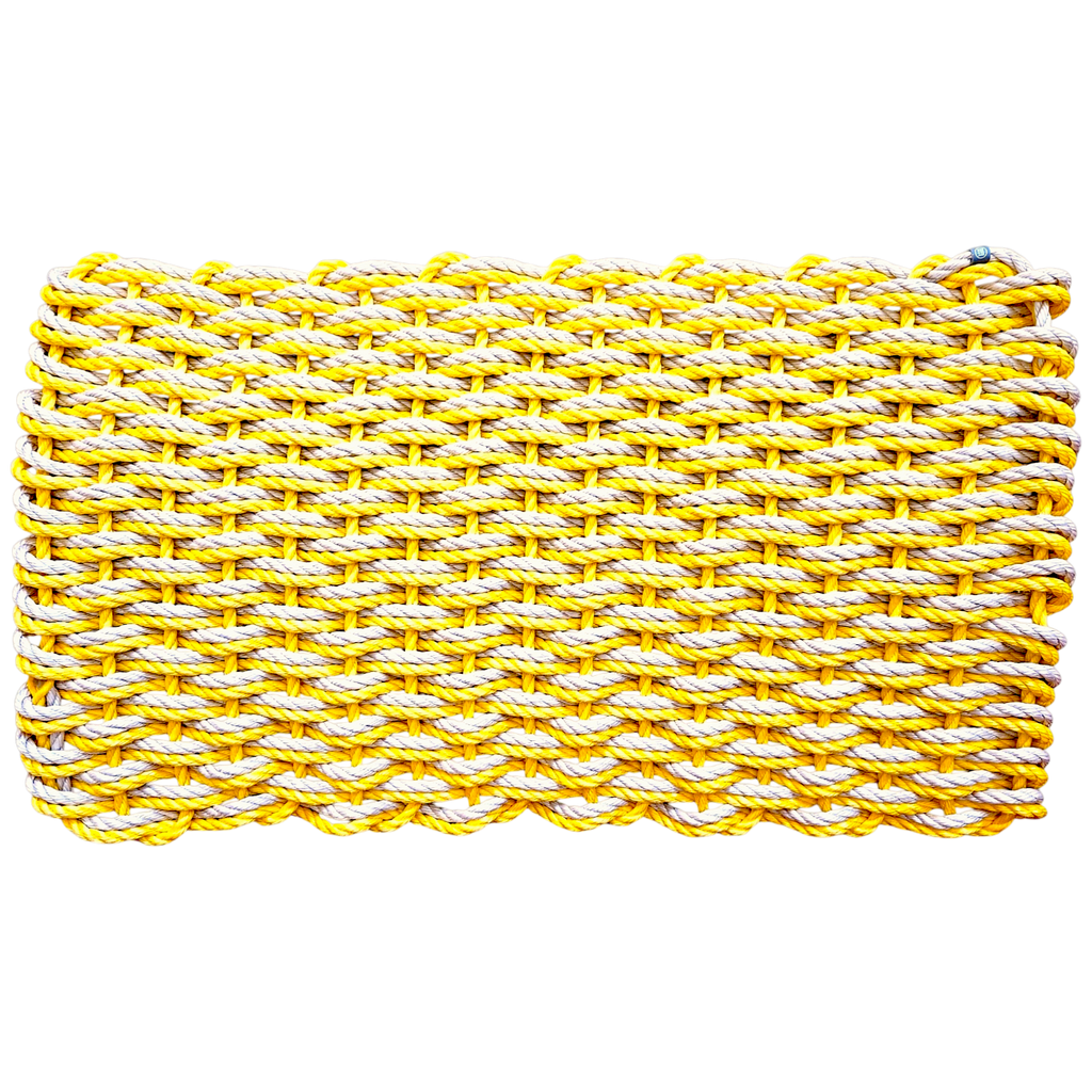 DW 818 - Handcrafted Woven Maine Rope Door Mat