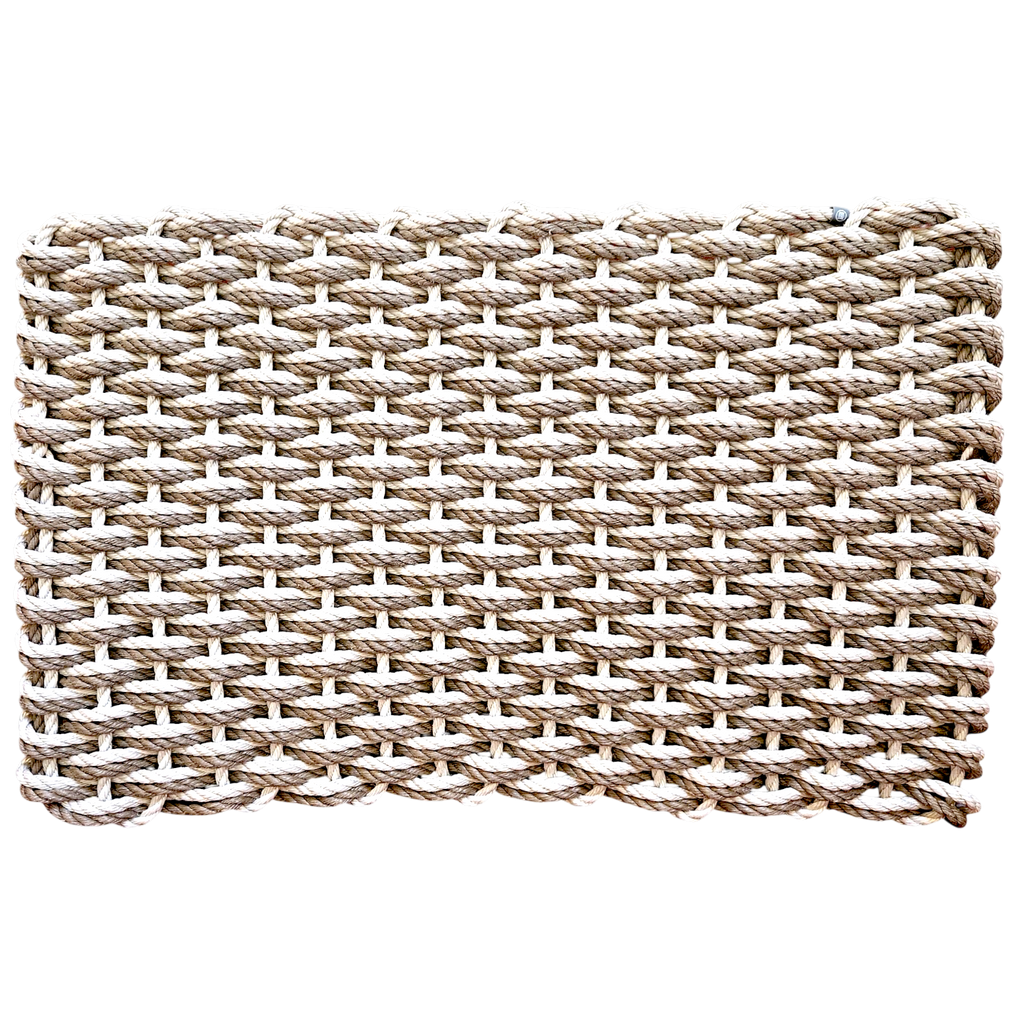 DW 838 - Handcrafted Woven Maine Rope Door Mat
