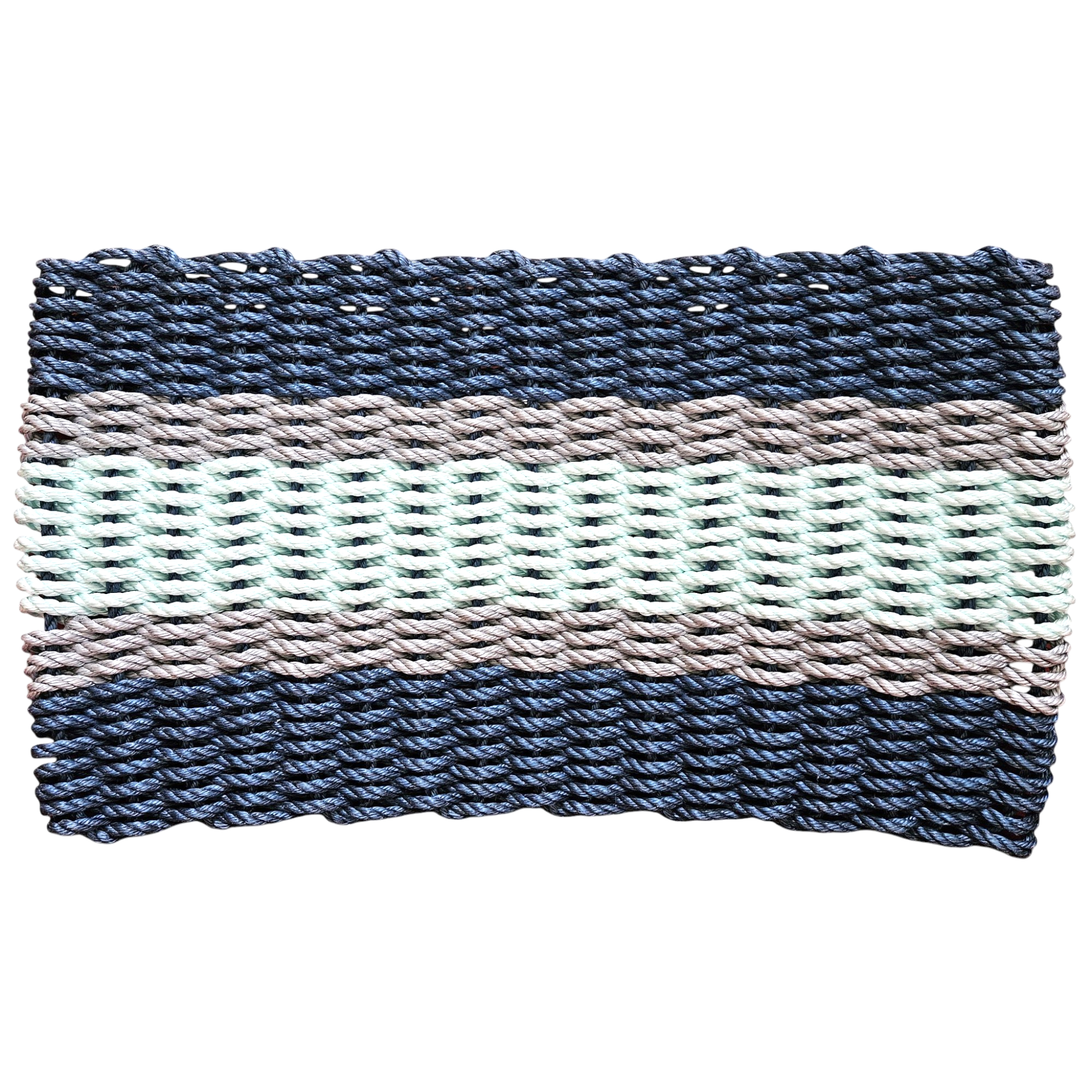 850 - Handcrafted Woven Maine Rope Door Mat