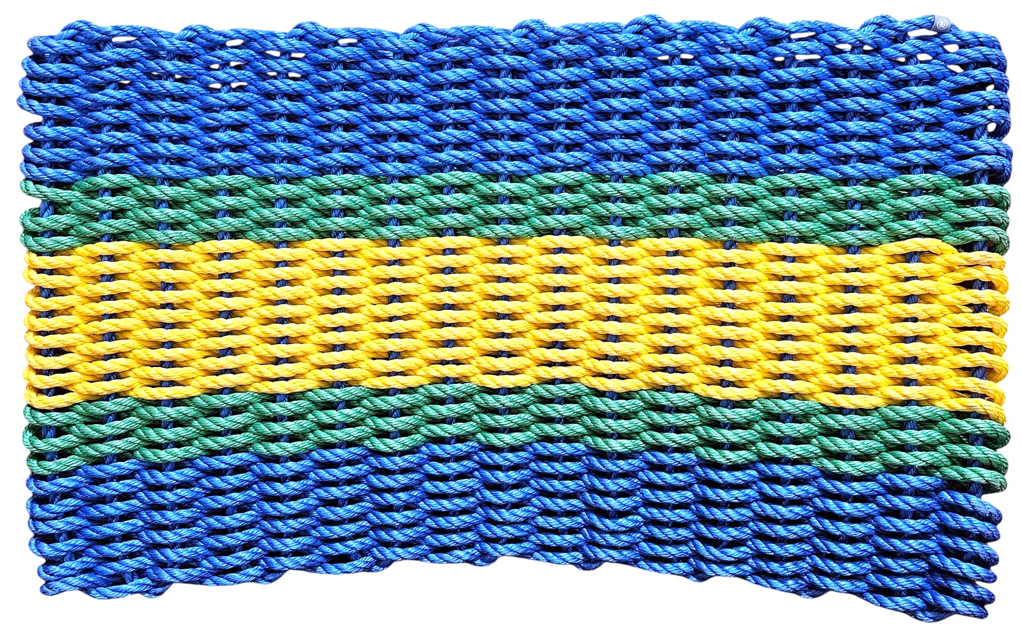 903 - Handcrafted Woven Maine Rope Door Mat