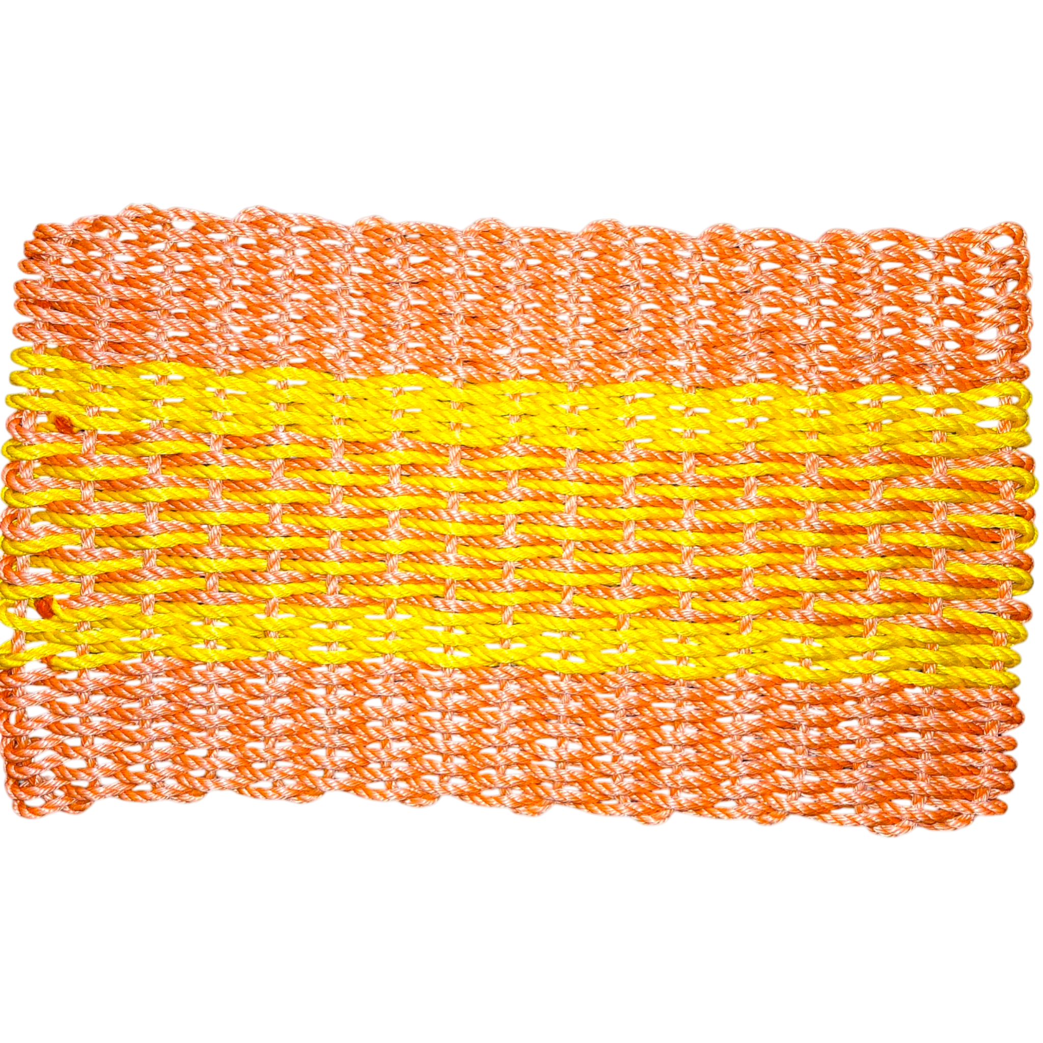 CW 937 - Handcrafted Woven Maine Rope Door Mat