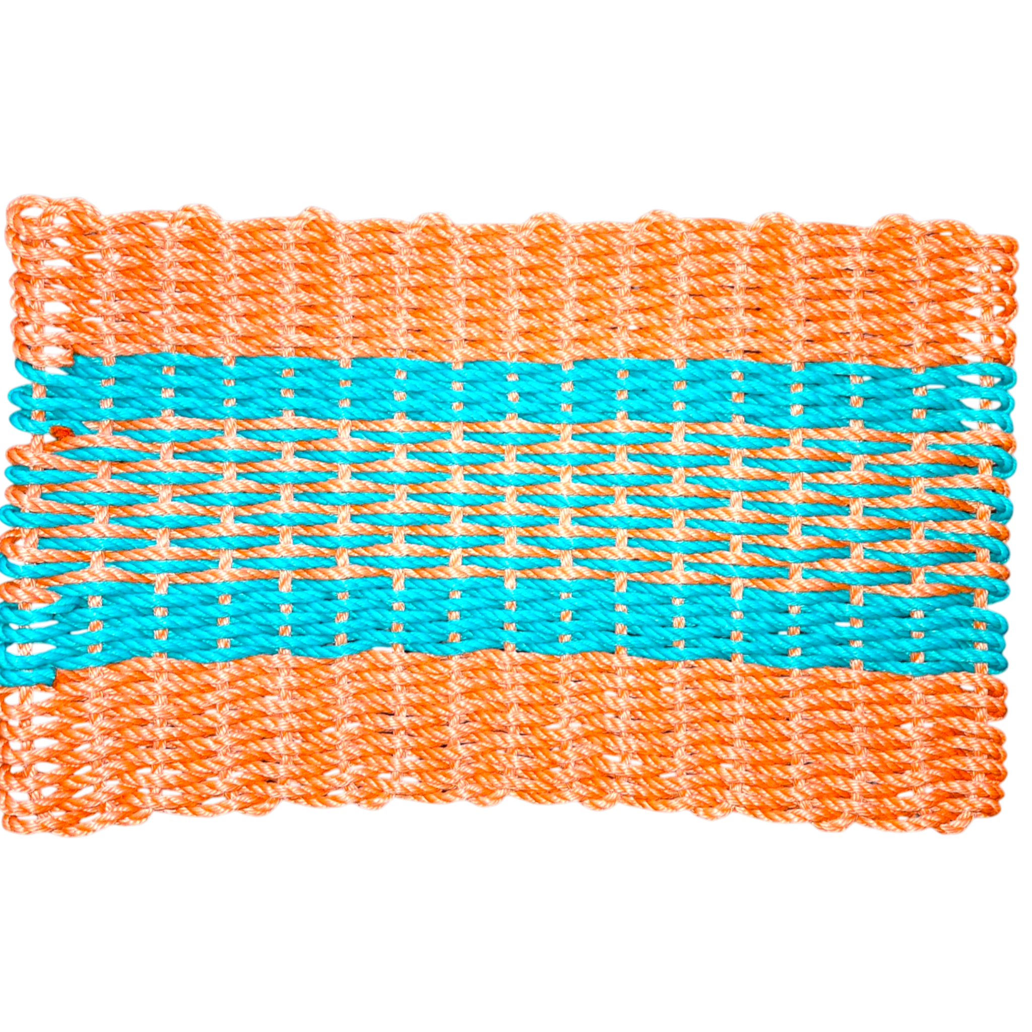 CW 938 - Handcrafted Woven Maine Rope Door Mat