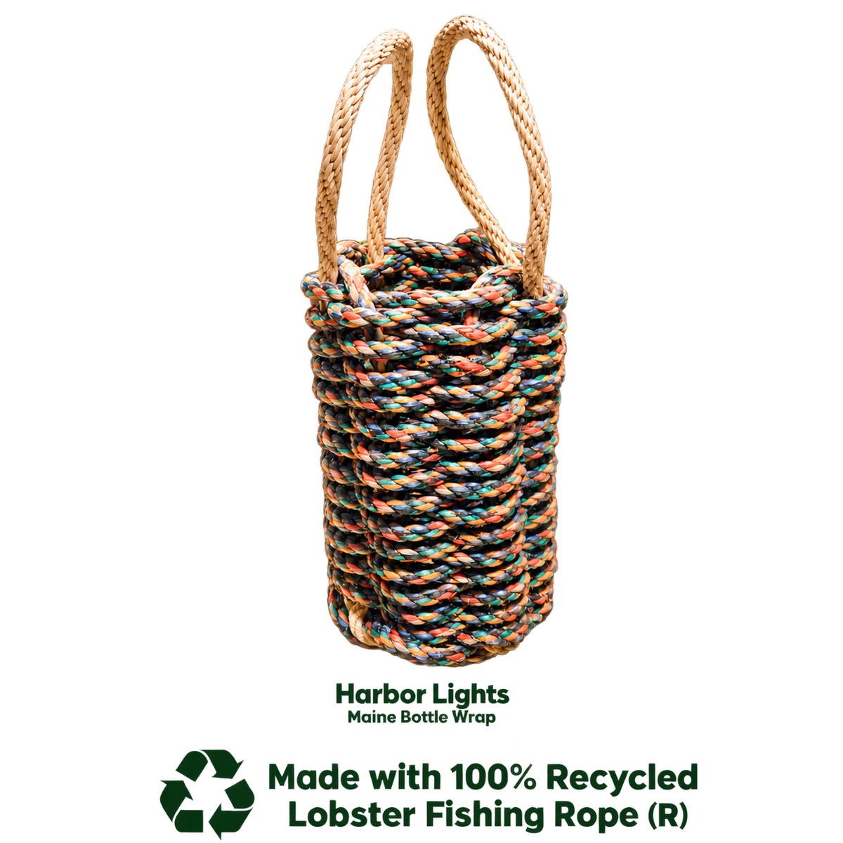 The Maine Rope Bottle Wrap