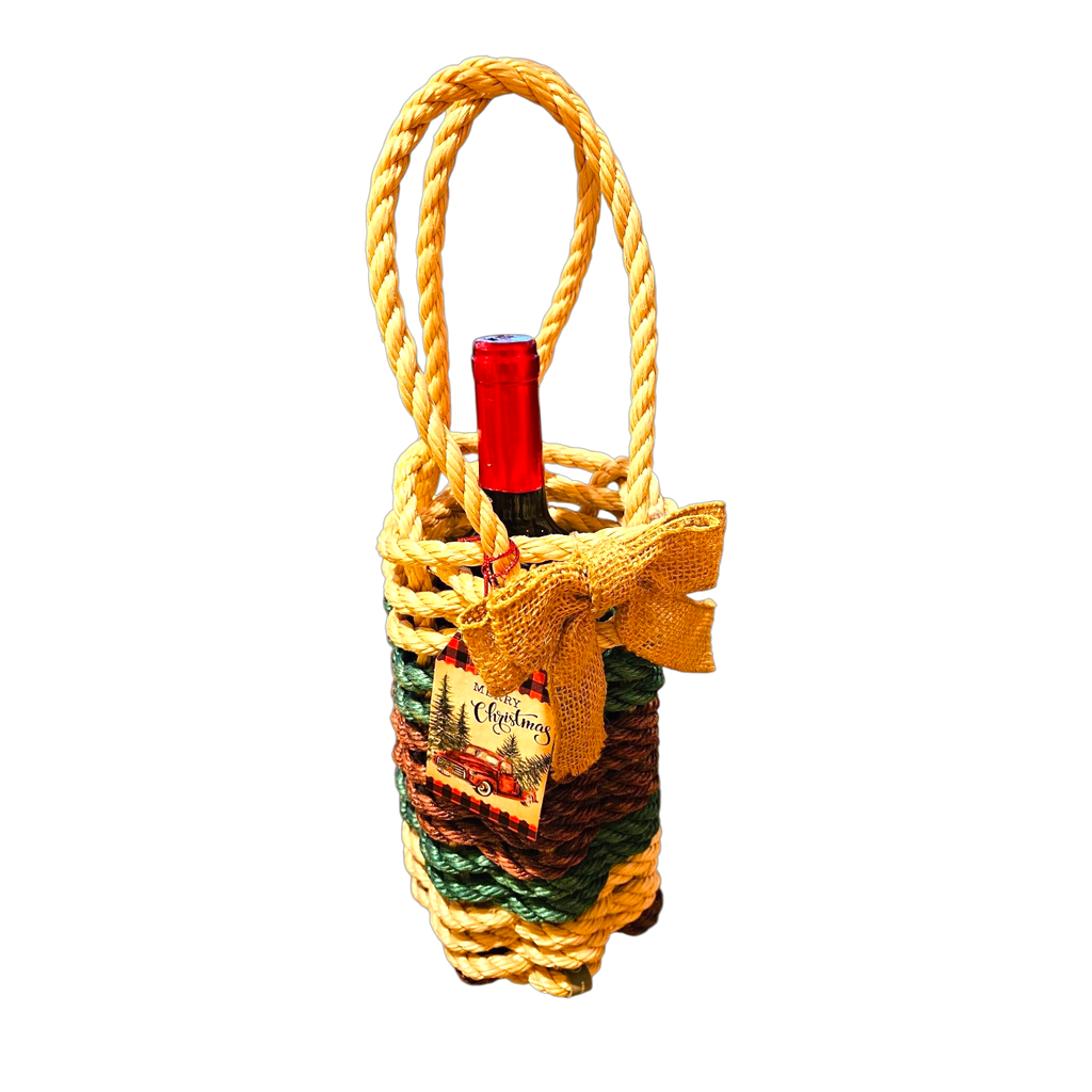 The Maine Rope Bottle Wrap