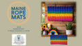 DECO 808 - Handcrafted Woven Maine Rope Door Mat