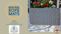 DW 841 - Handcrafted Woven Maine Rope Door Mat