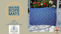 DW 853 - Handcrafted Woven Maine Rope Door Mat