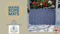 DW 859 - Handcrafted Woven Maine Rope Door Mat