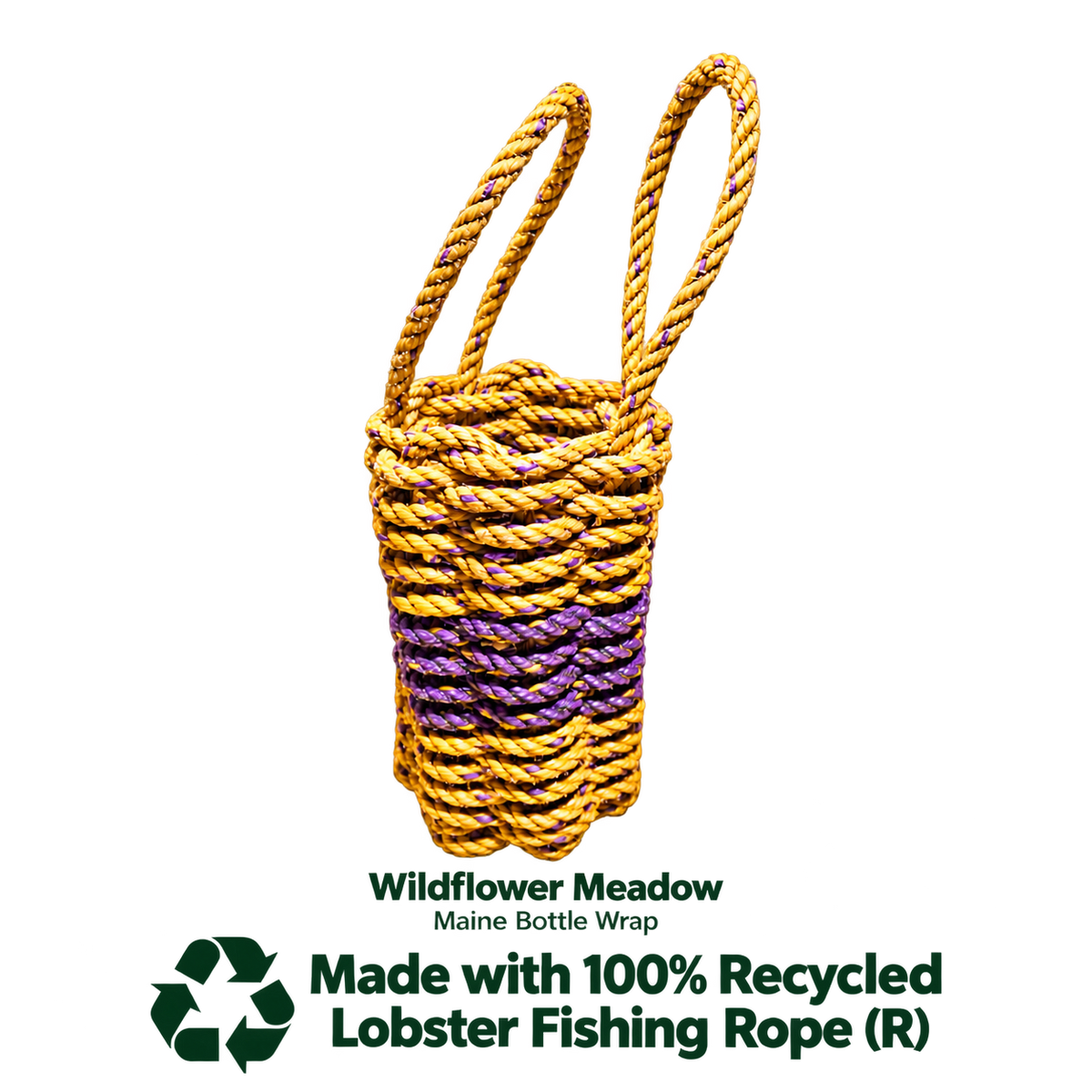 The Maine Rope Bottle Wrap