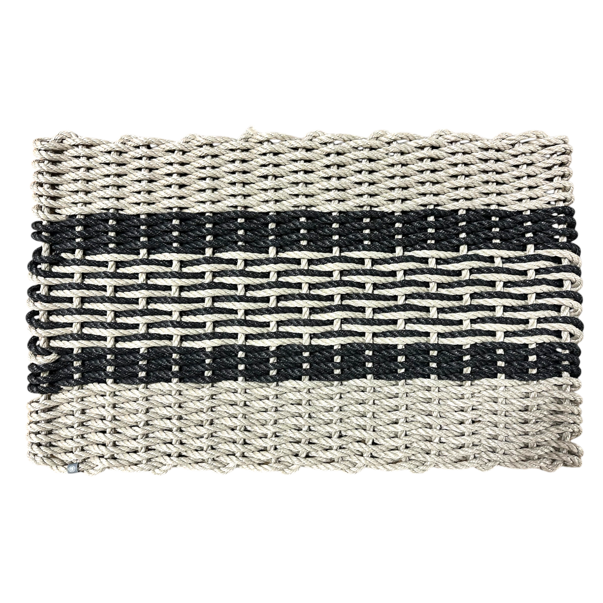 CW 924- Handcrafted Woven Maine Rope Door Mat