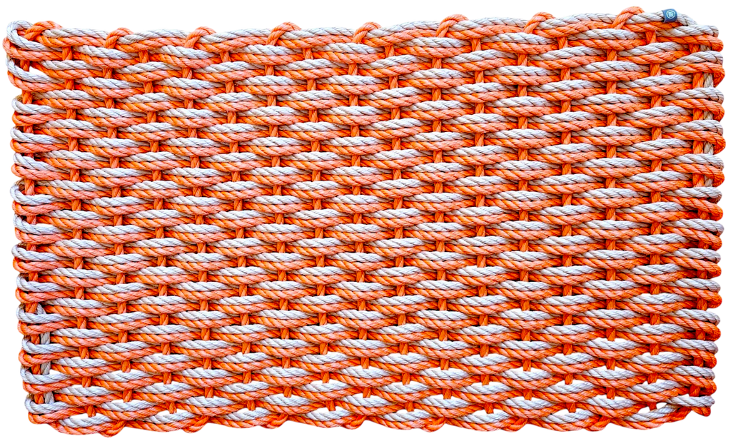 DW 870 - Handcrafted Woven Maine Rope Door Mat