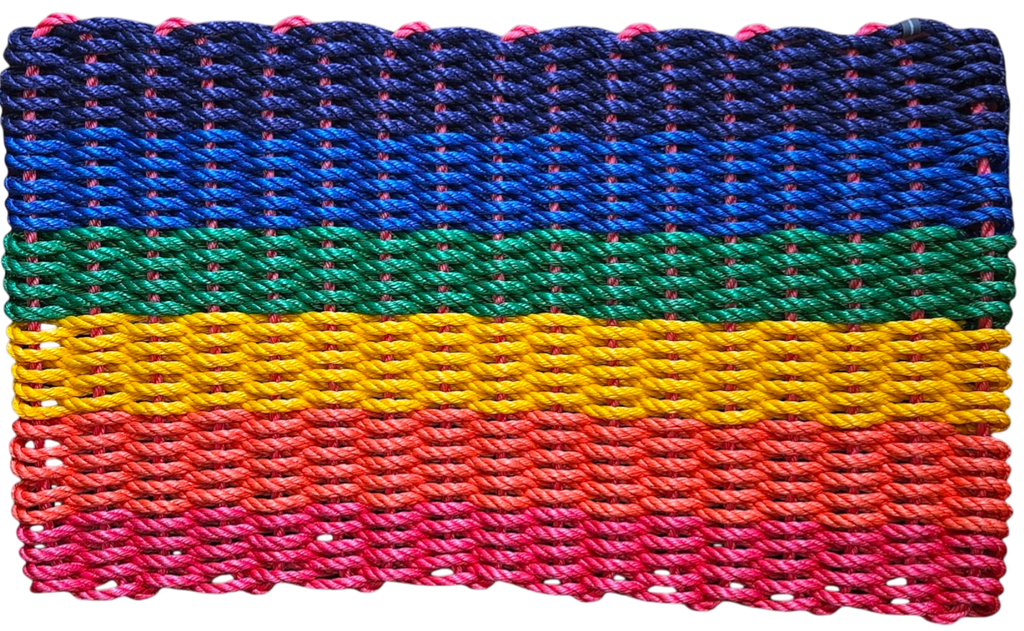 DECO 808 - Handcrafted Woven Maine Rope Door Mat